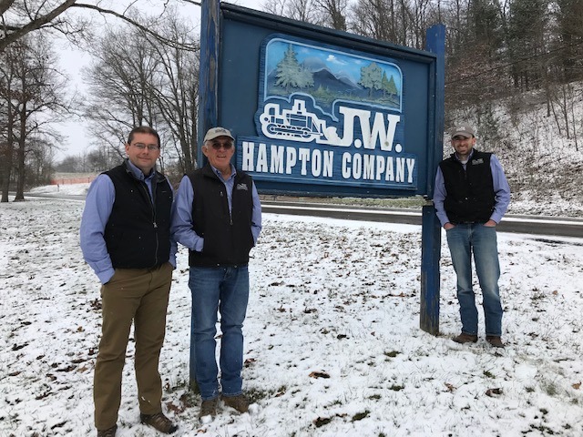 (L to R): Chuck Campbell, Johnny Hampton & Kevin Harward